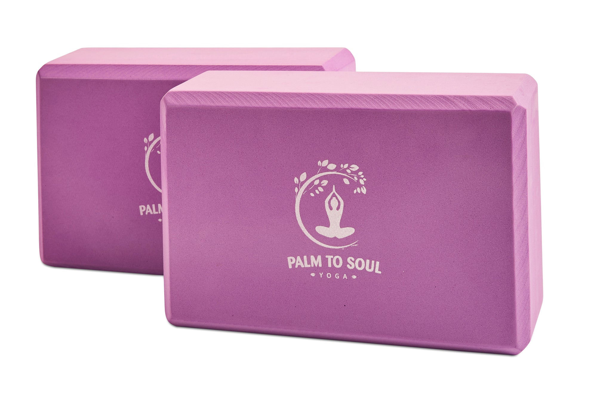 Yoga blocks (pair/set of 2) purple